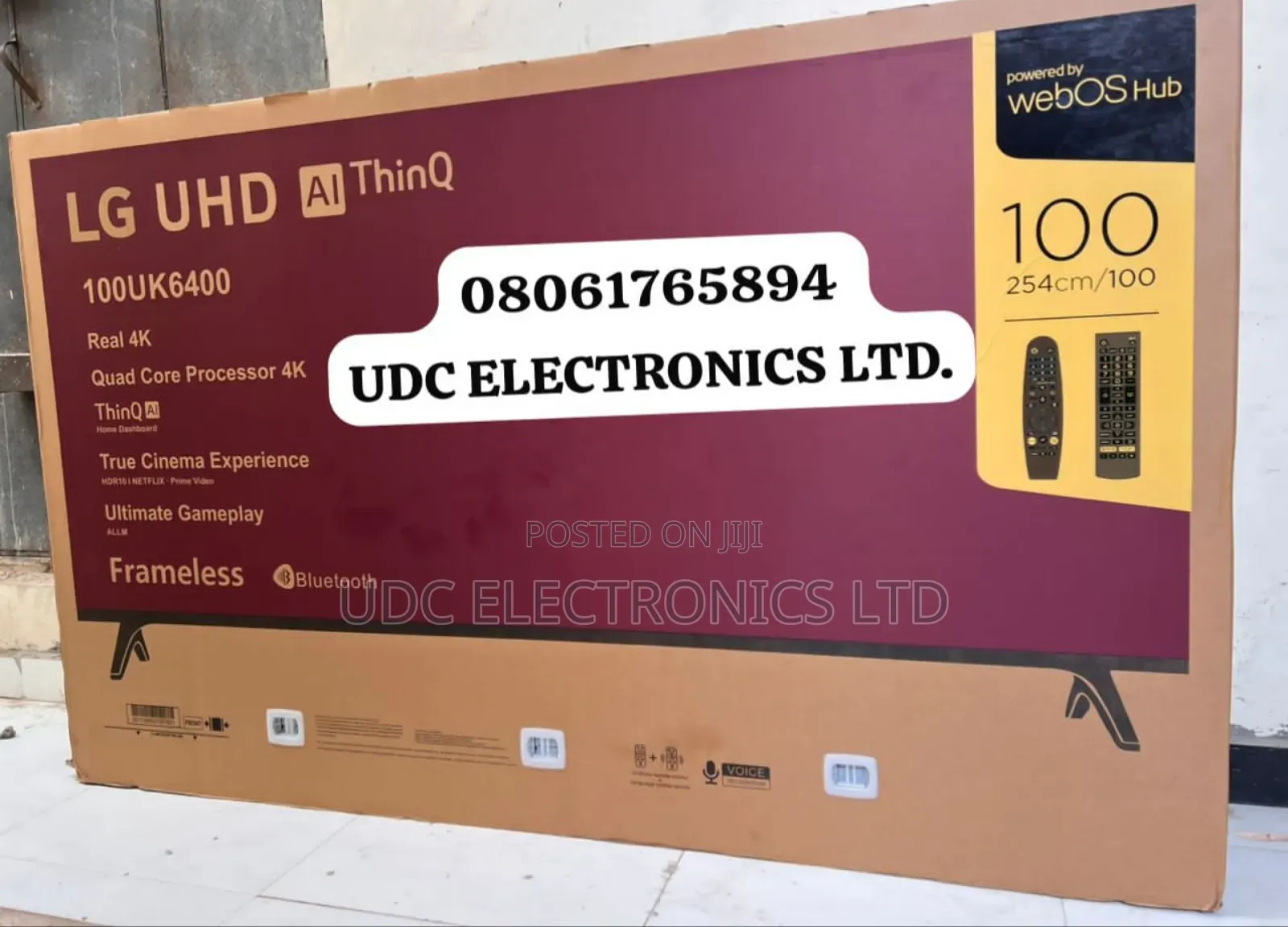 Lg 100 Inches Webos Smart Television