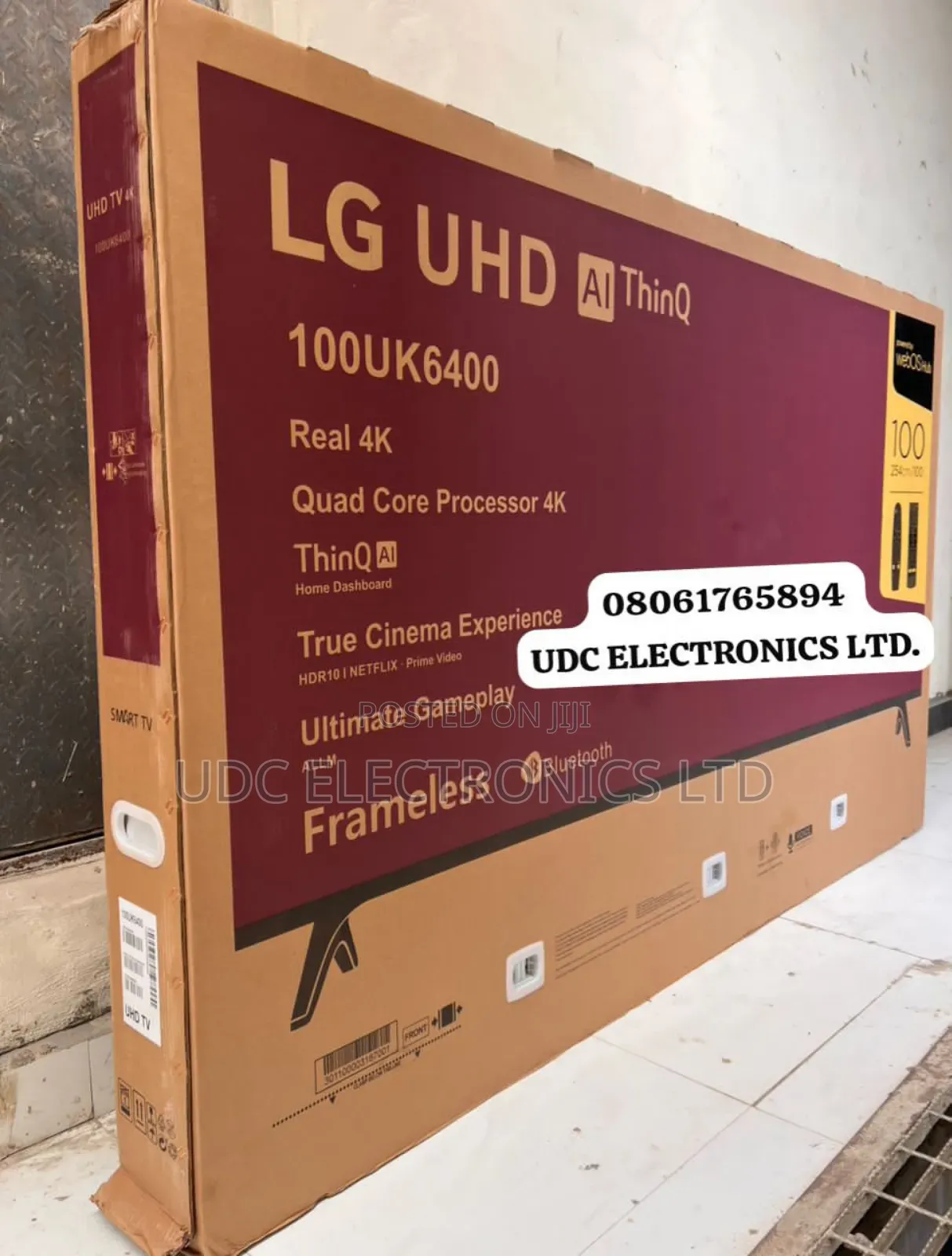Lg 100 Inches Webos Smart Television