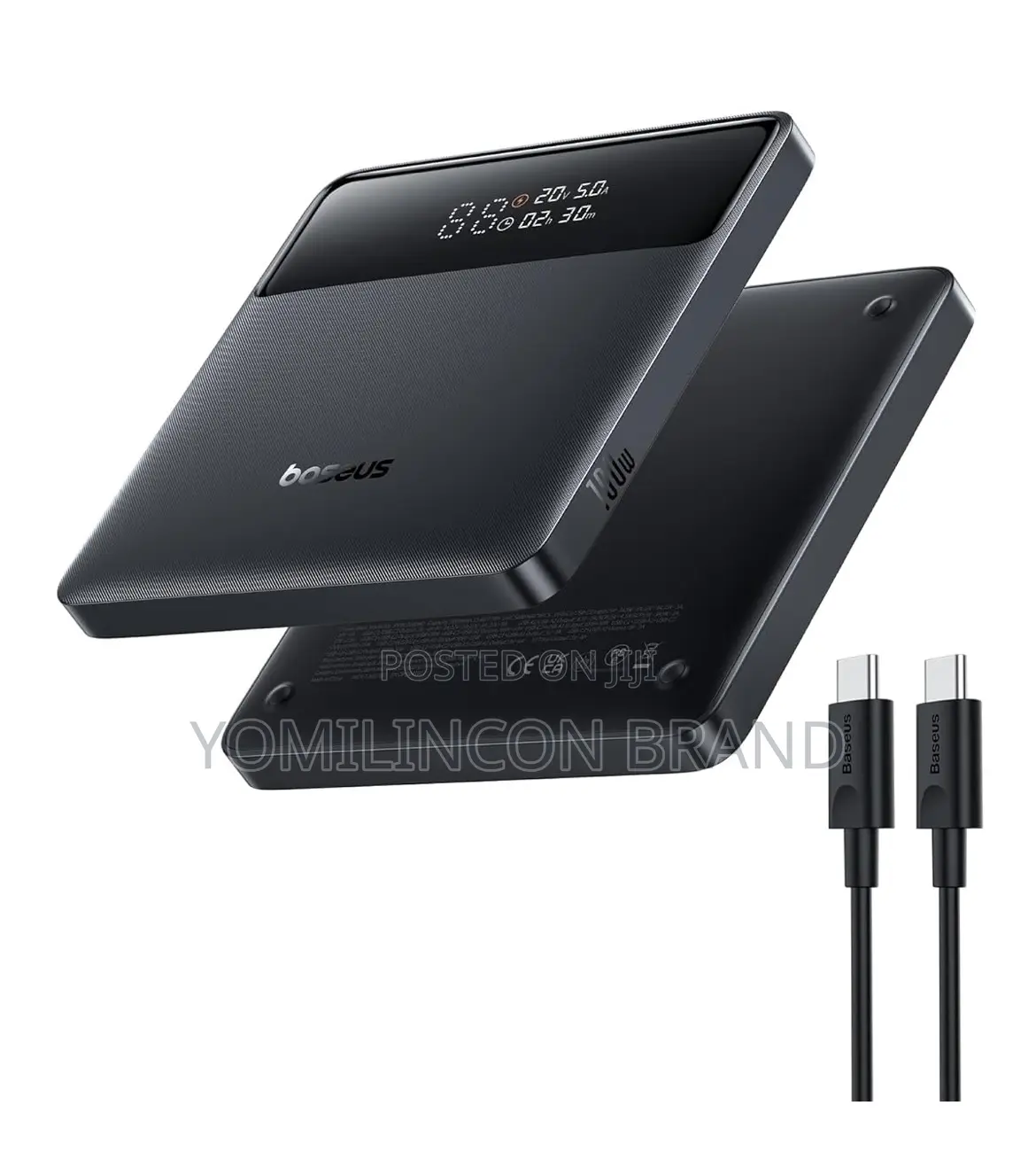 Baseus Laptop Power Bank 20000 Mah 100w Fast Charging