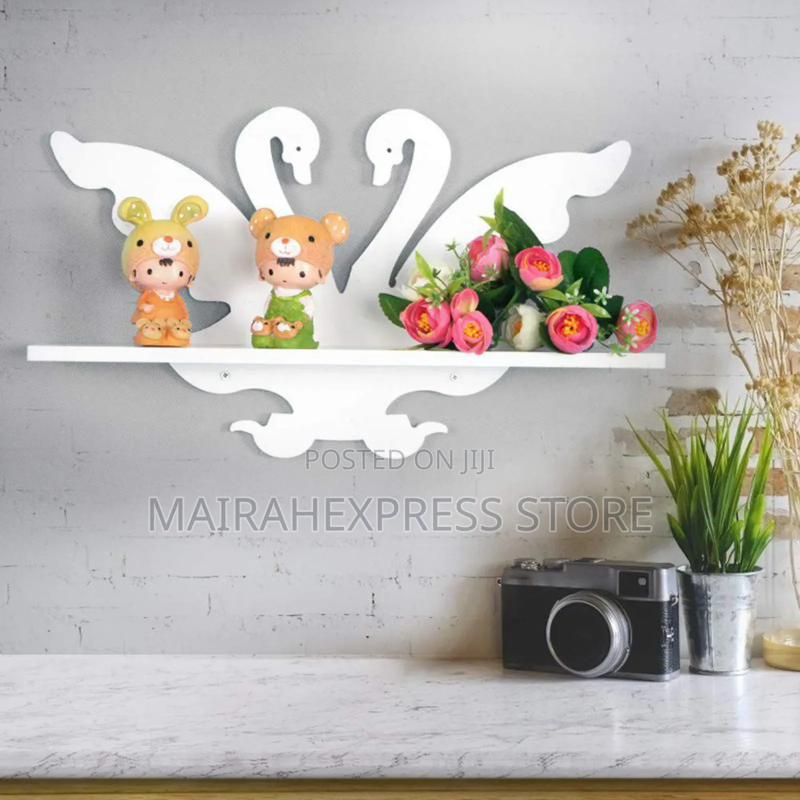 Decorative Swan Shelf