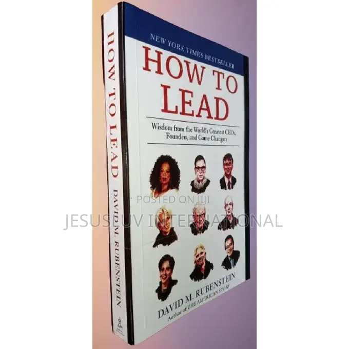 How to Lead by David M. Rubenstein