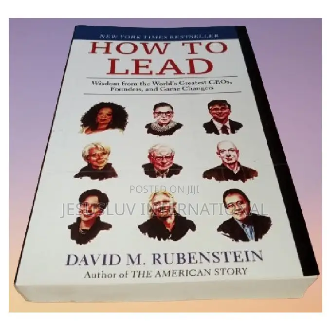How to Lead by David M. Rubenstein