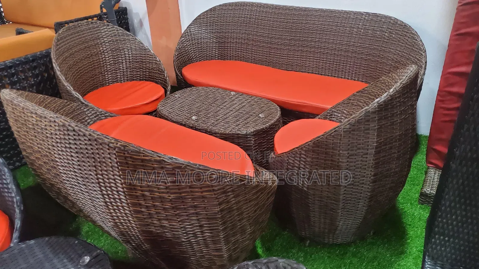 Rattan Sofa Set