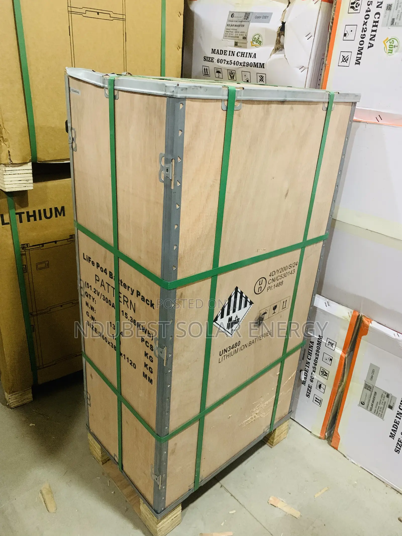 15kwh 51.2v Lithium Ion Batteries