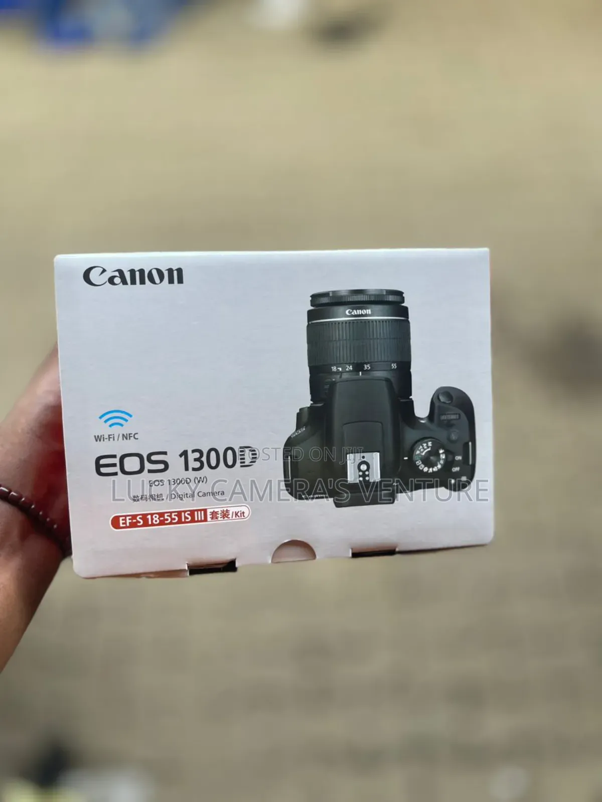 Canon Camera 1300d With 18-55 Lens