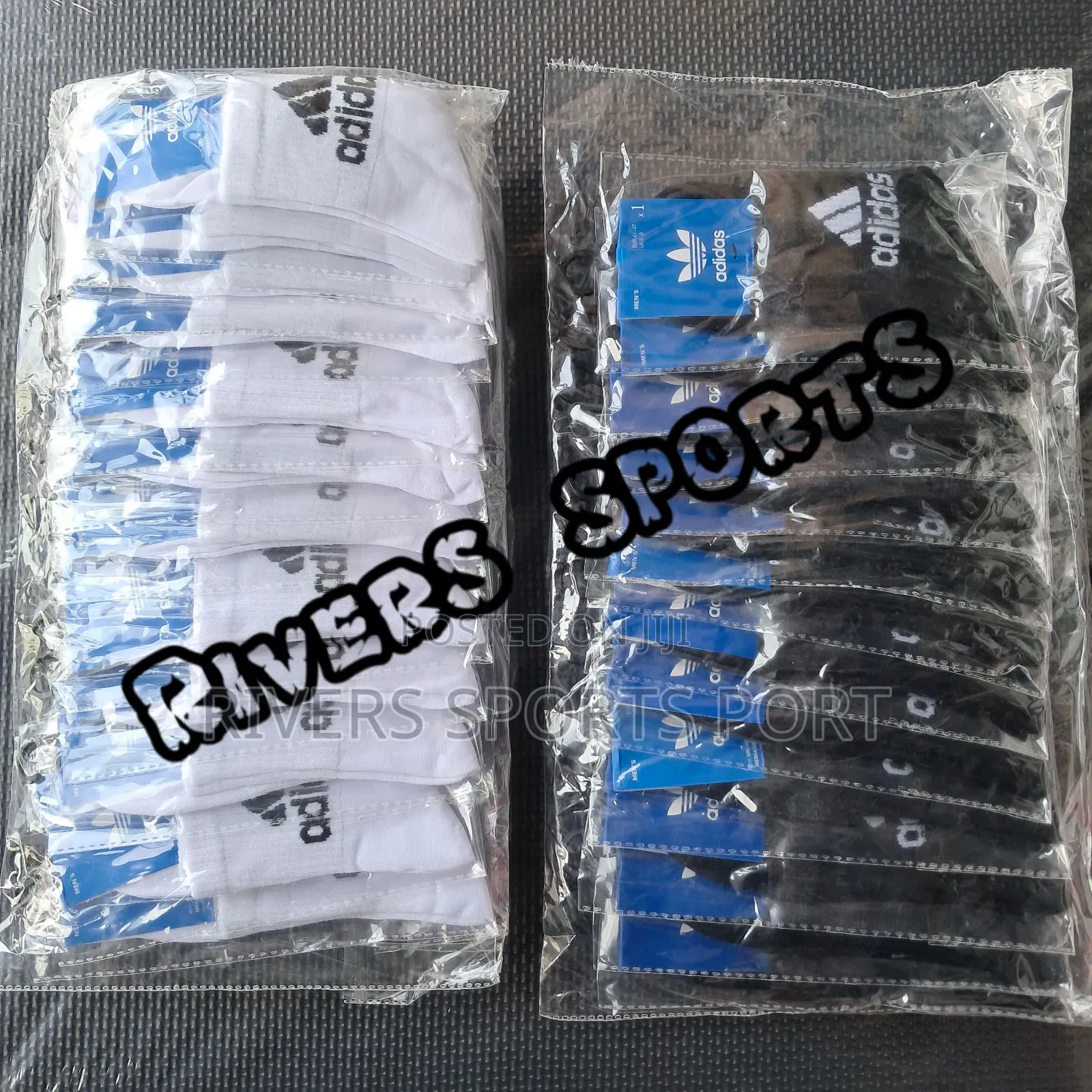 Nike and Adidas Sports Socks