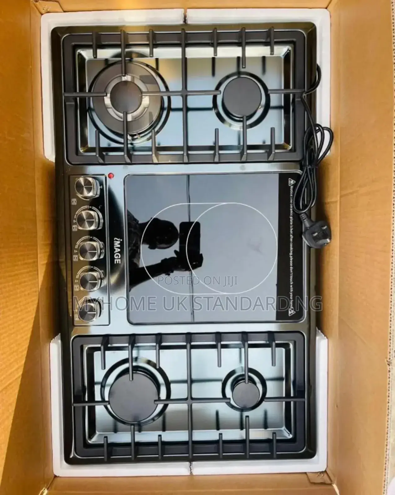 Quality Image Gas Electric Cooker, 60x90cm