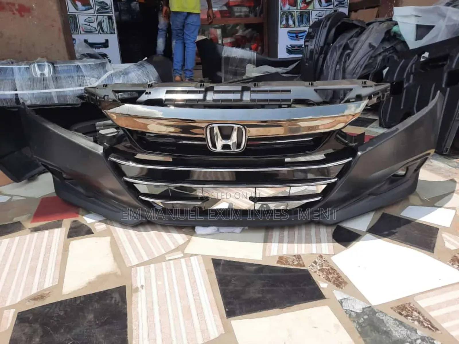 Complete Front Bumper Honda Accord 2021