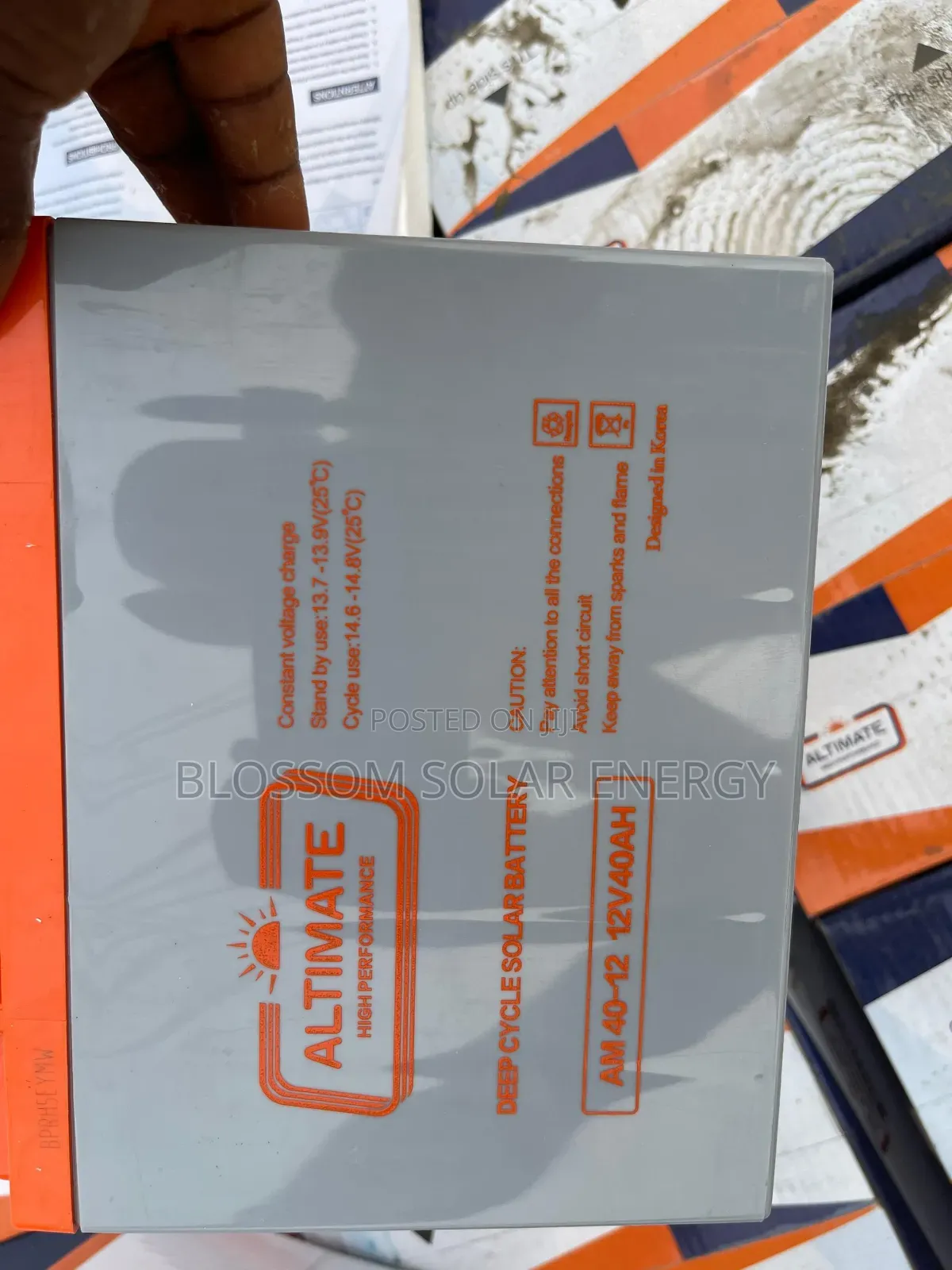 40ah Altimate Battery With 6 Months Warranty