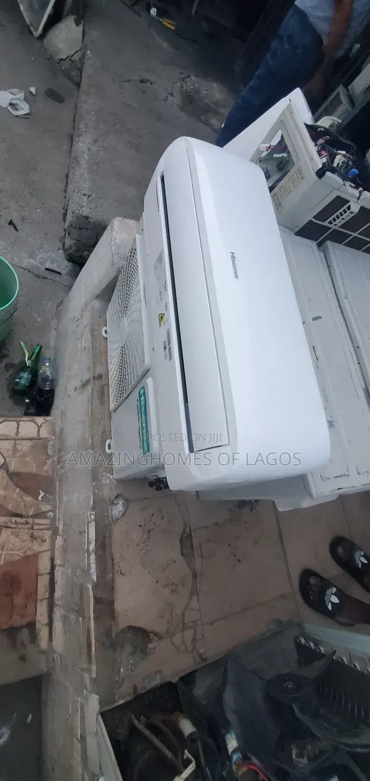 Display 1.5hp Inverter Hisense Ac Pure Tokunbo
