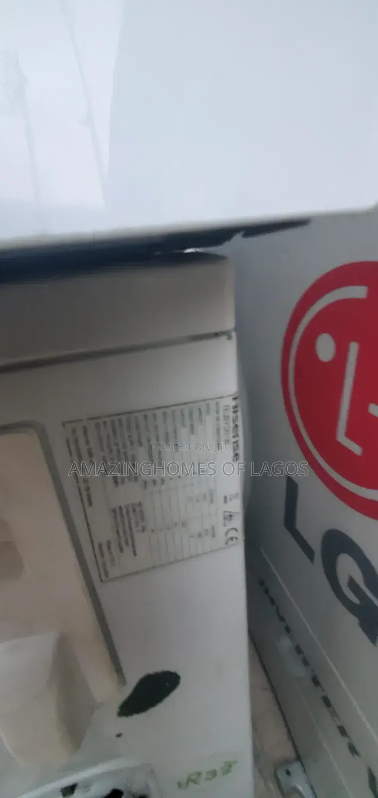 Display 1.5hp Inverter Hisense Ac Pure Tokunbo