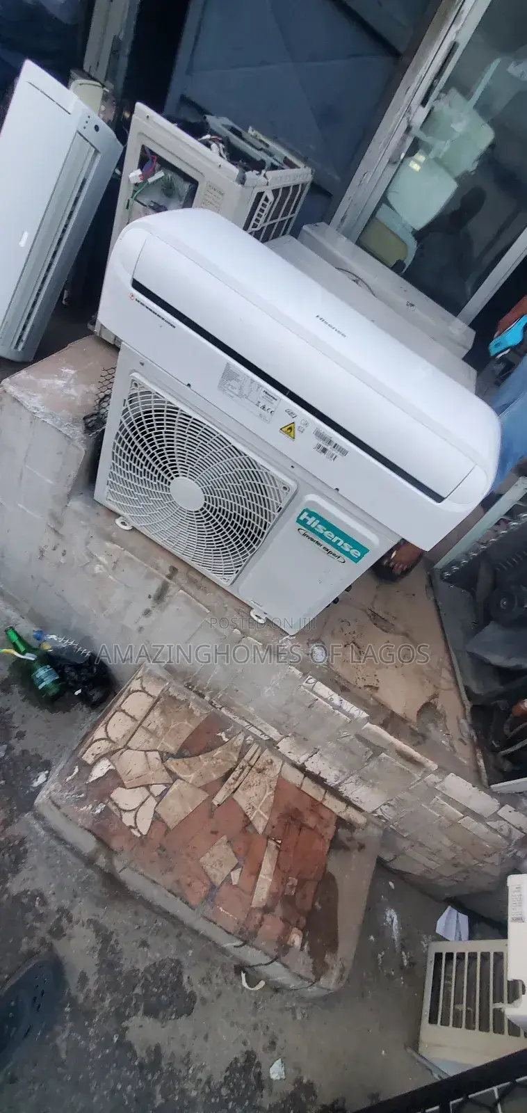 Display 1.5hp Inverter Hisense Ac Pure Tokunbo