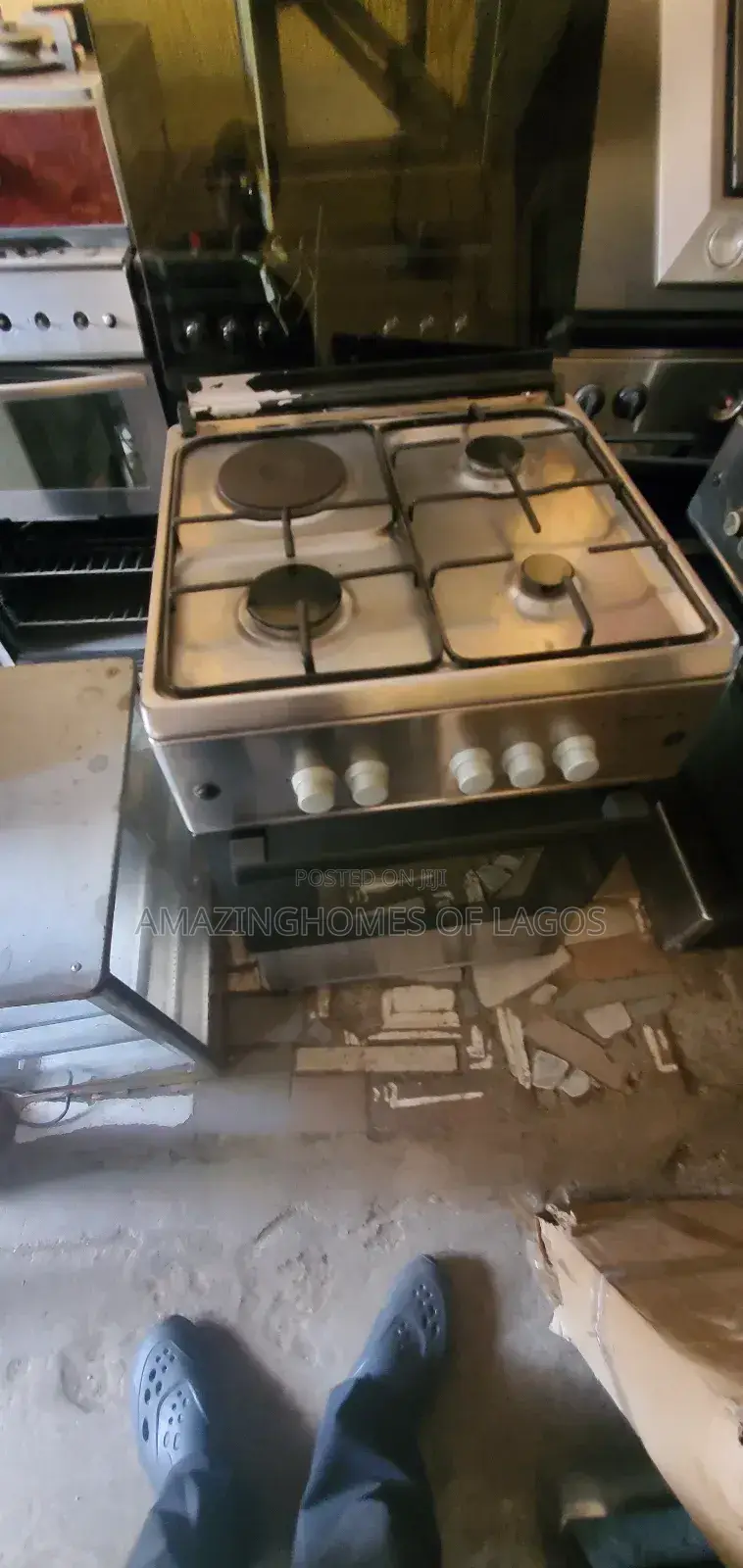 60by60 Cm Standard Tokunbo Gas Cooker With Gas Oven and Gril