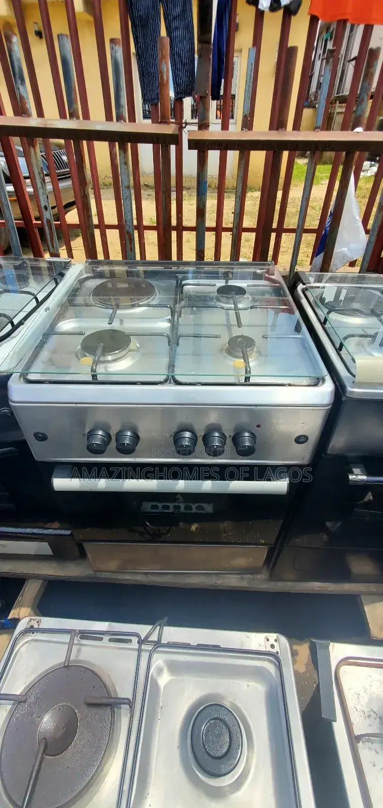 60by60 Cm Standard Tokunbo Gas Cooker With Gas Oven and Gril