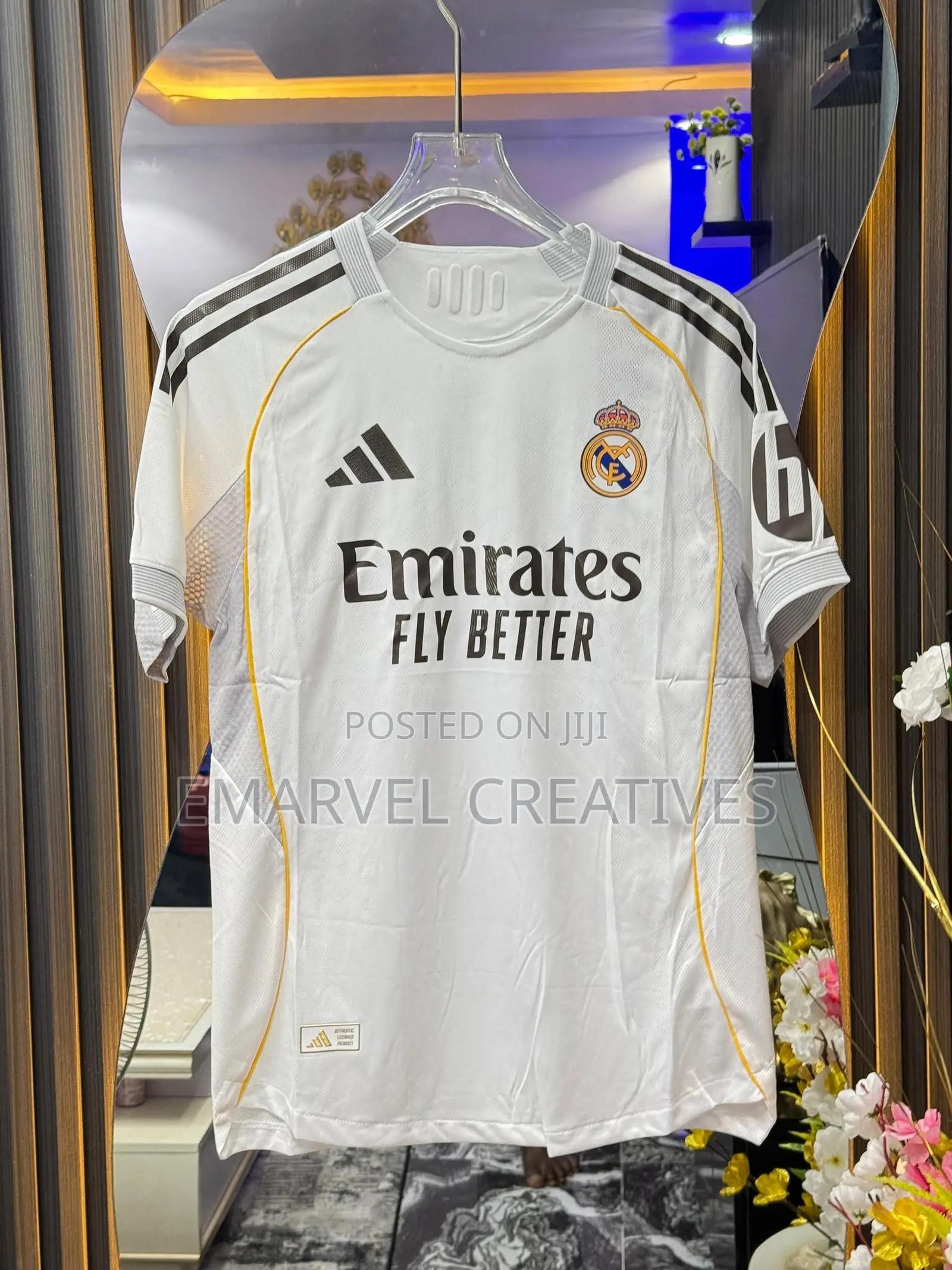 Real Madrid 2025/2026 Season Jersey: Player’S Version