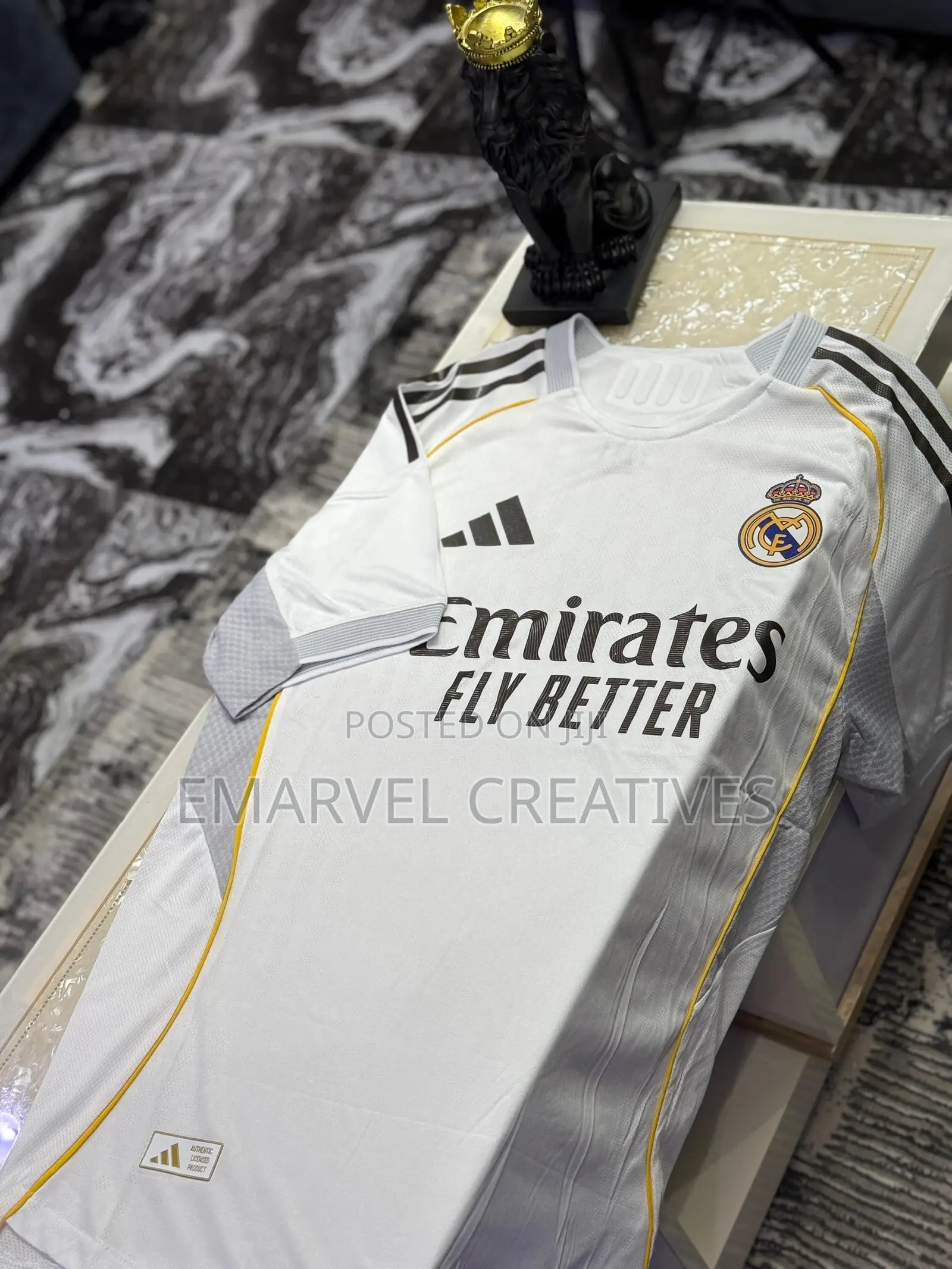 Real Madrid 2025/2026 Season Jersey: Player’S Version