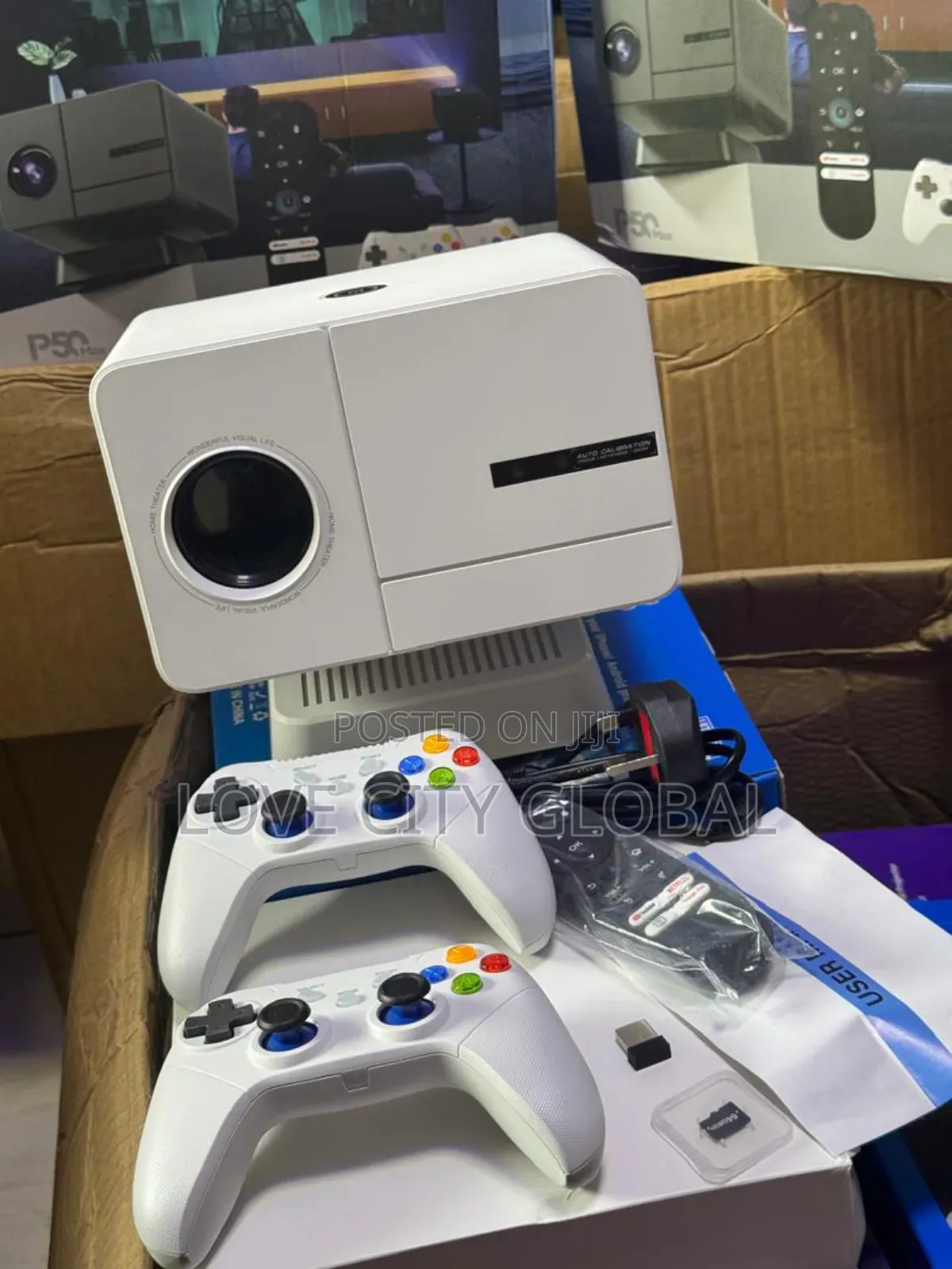 P50max Autofocus Gaming Projector FHD 150" 800ansi Lumen