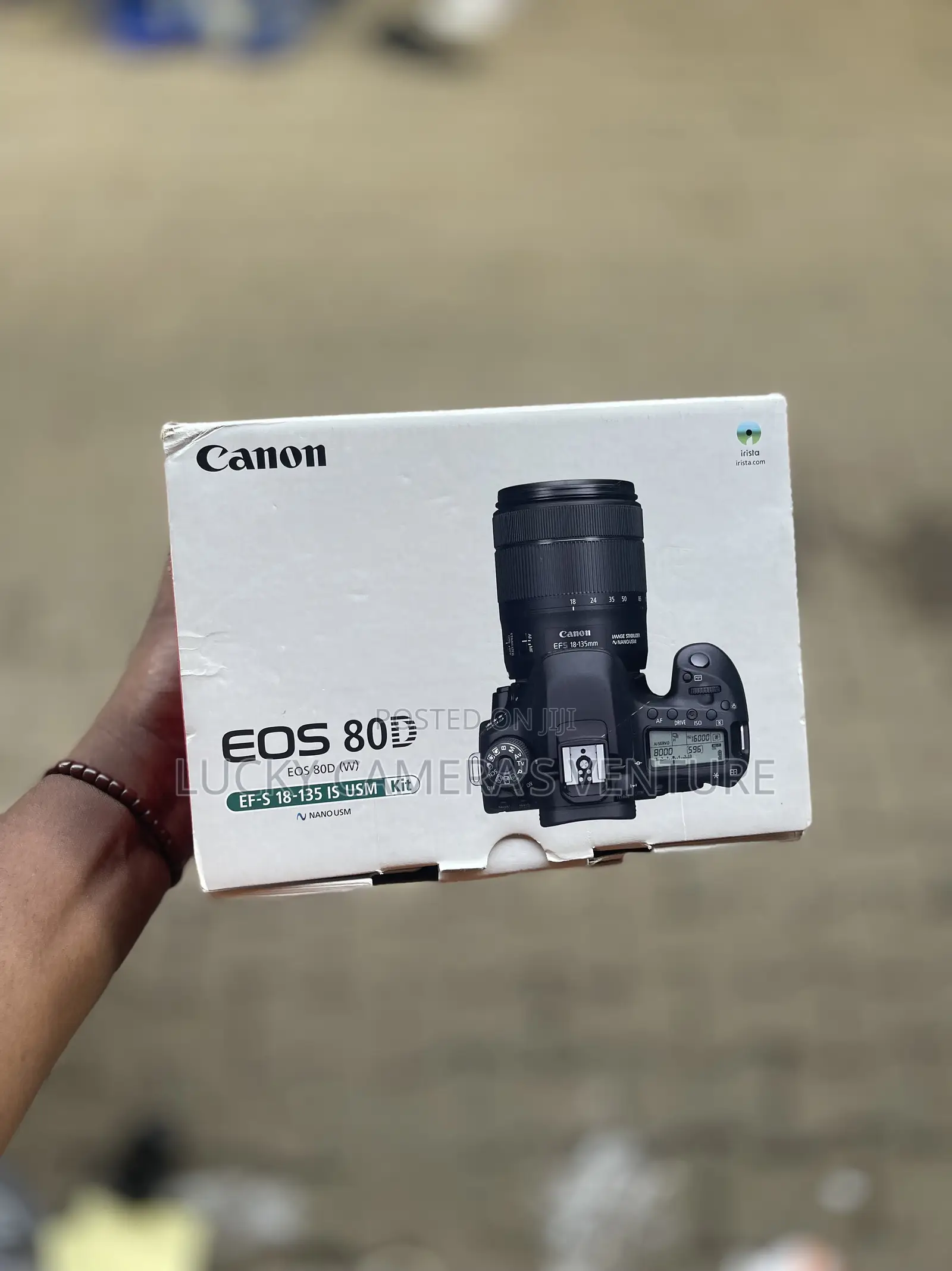 Digital Camera Canon 80d With 18-135mm Lens
