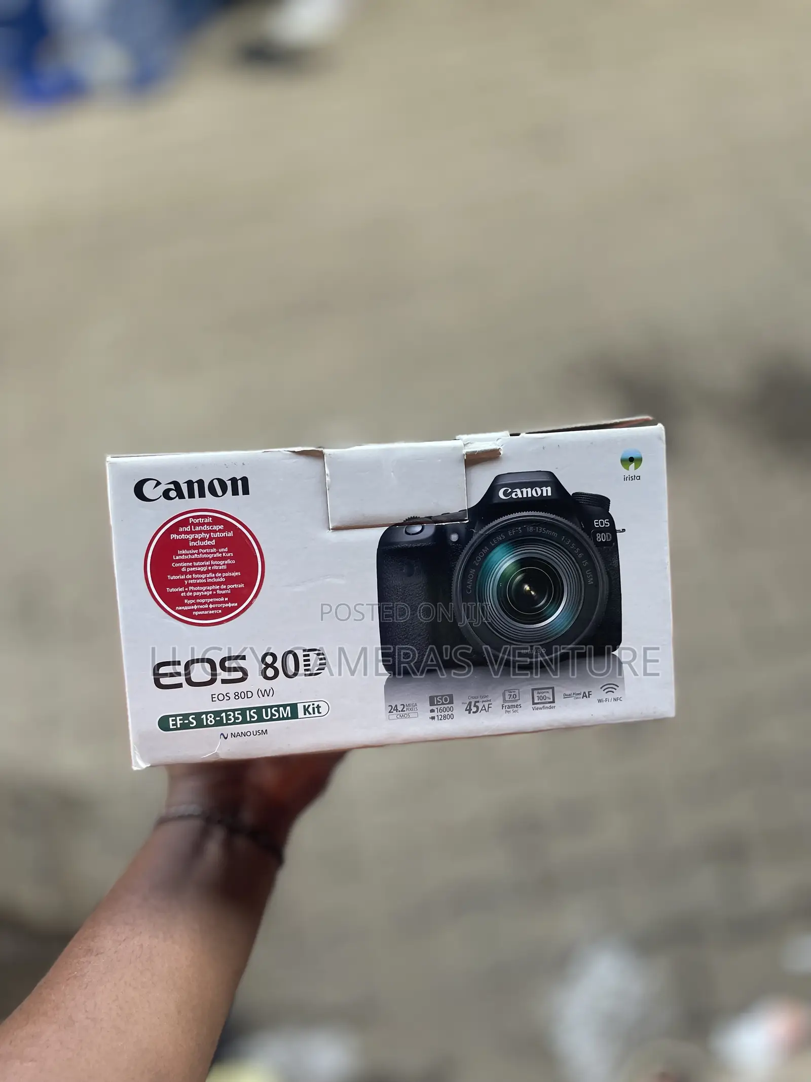 Digital Camera Canon 80d With 18-135mm Lens