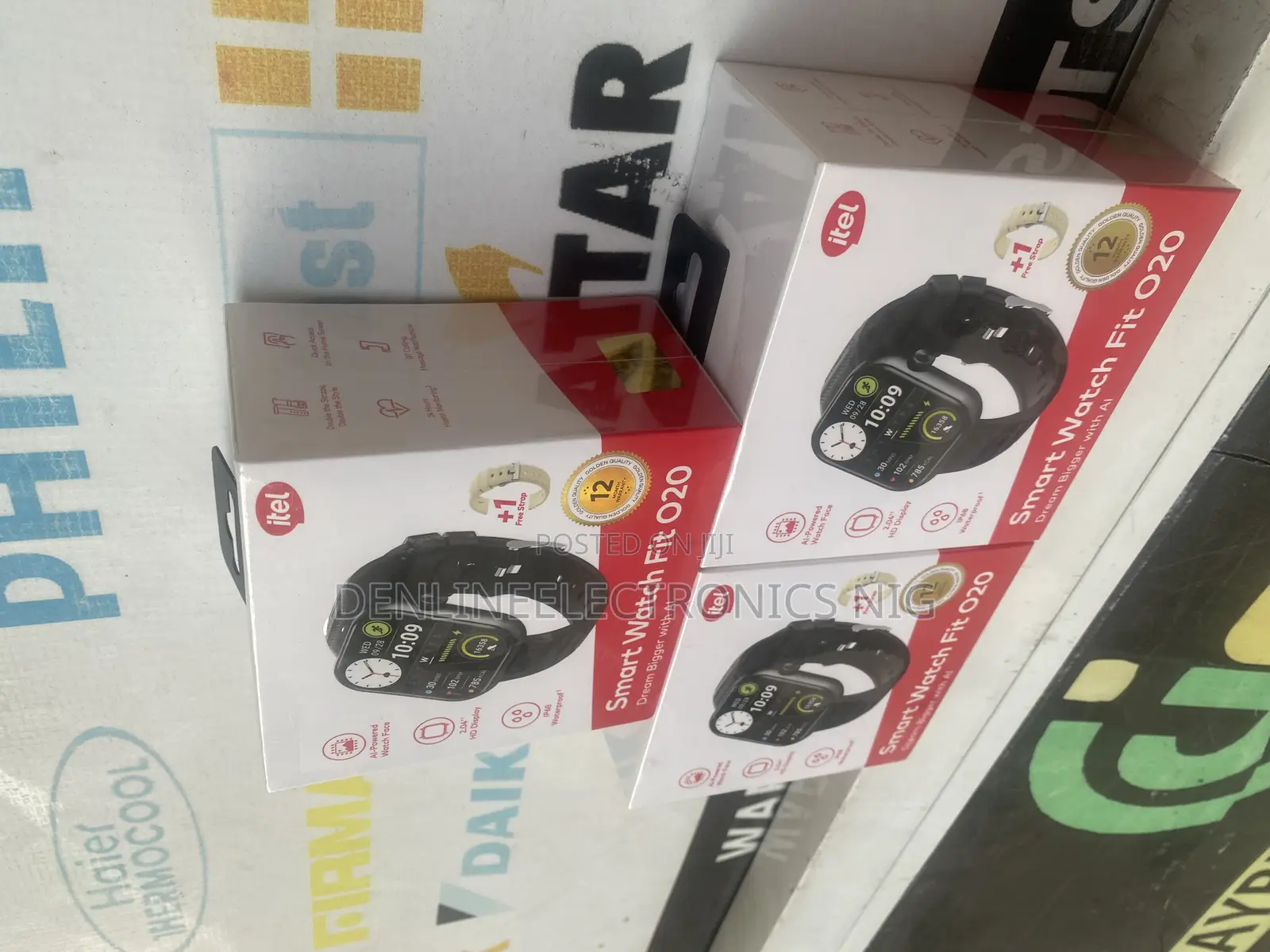 Itel Smart Watch Fit 020 Multifunction With Double Straps .