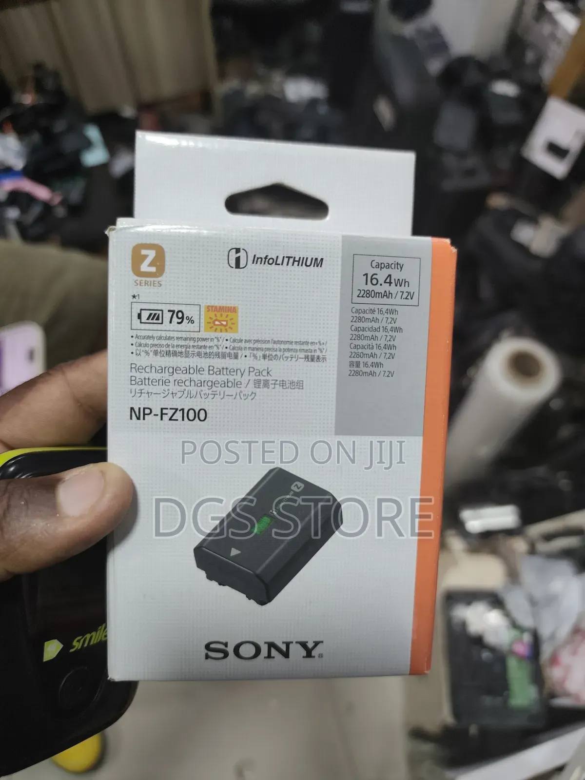 Original Sony Np Fz100 Camera Battery