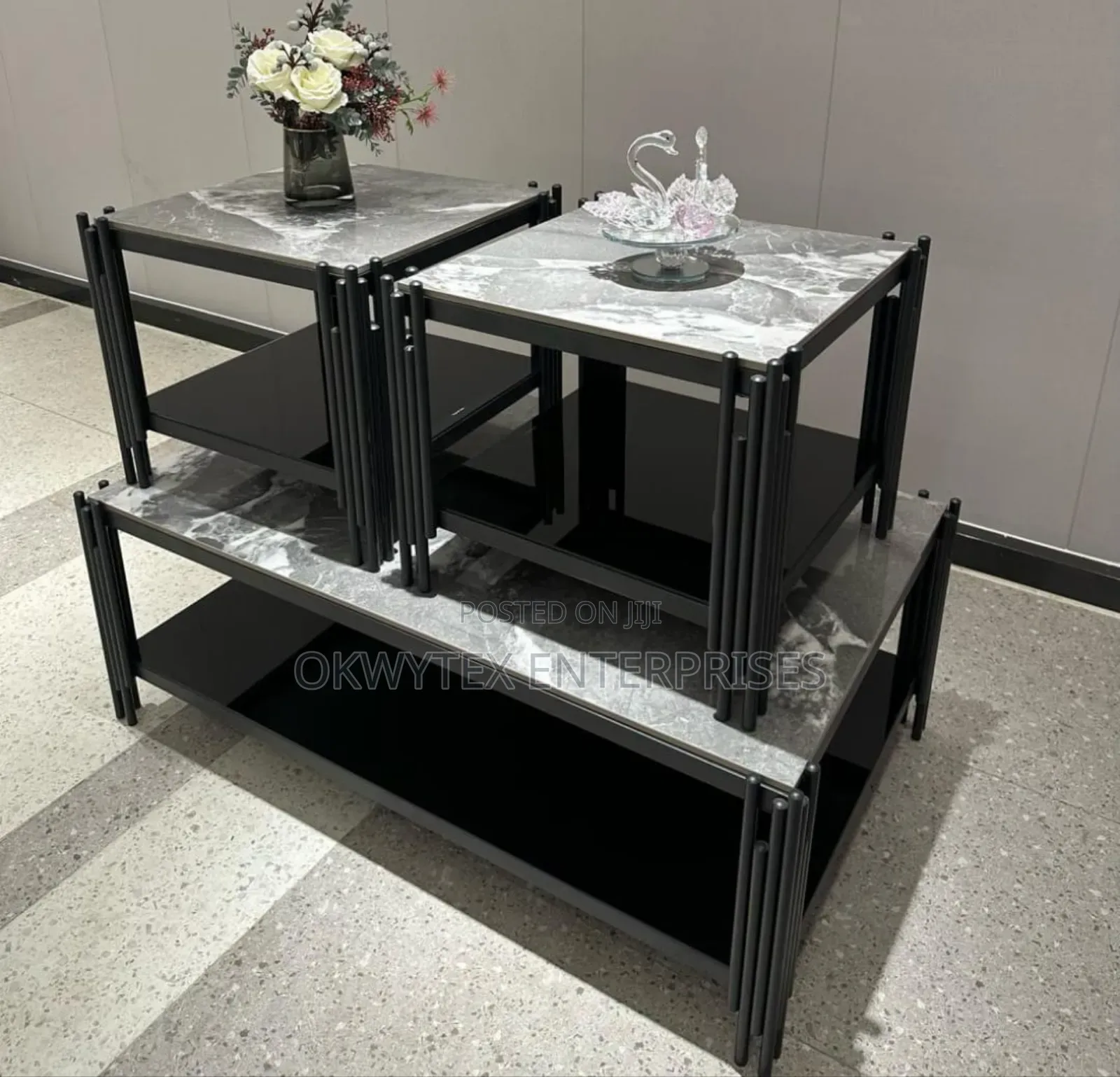 Today Design Turkey Center Table With Two Sides Stools
