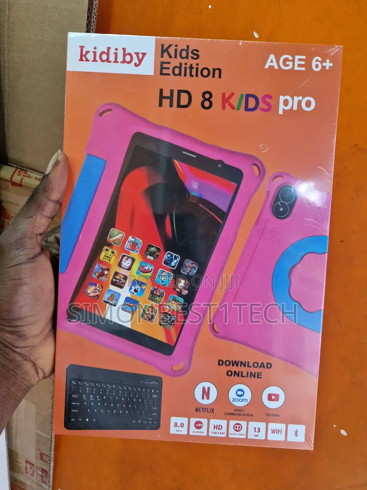 Kidiby Hd 8 Pro 256gb