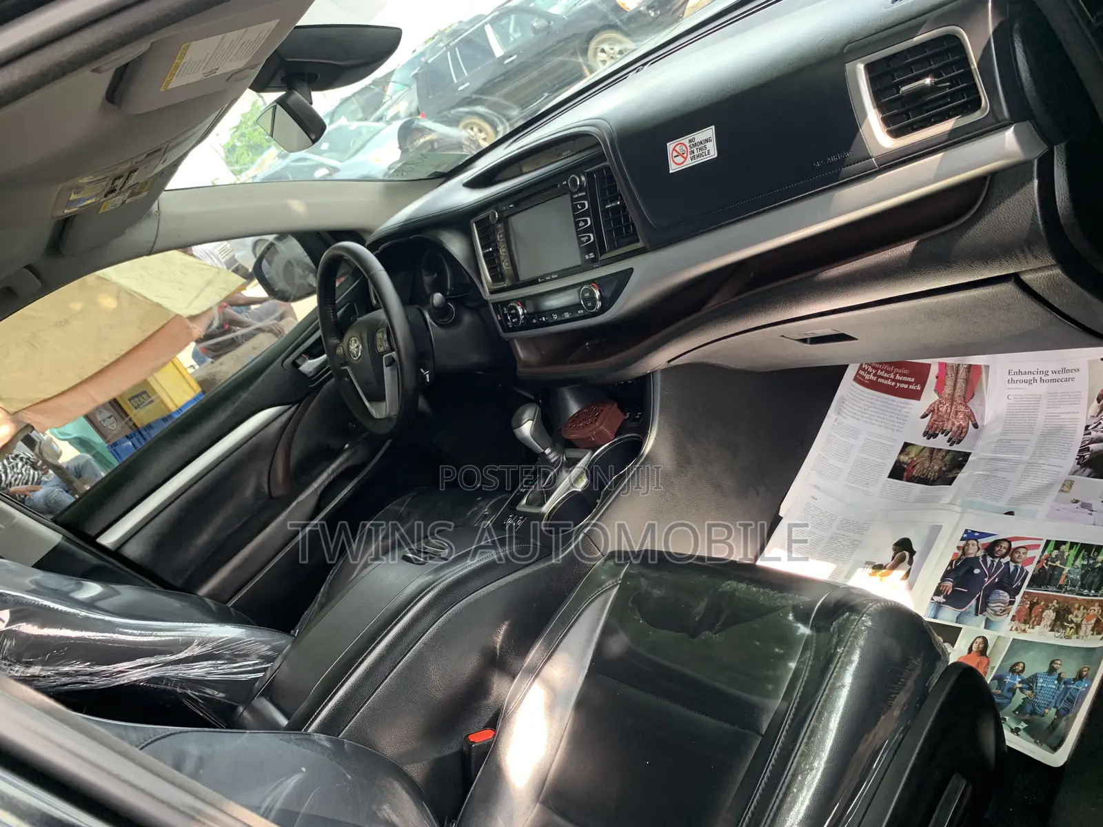 Toyota Highlander XLE 2019 Black