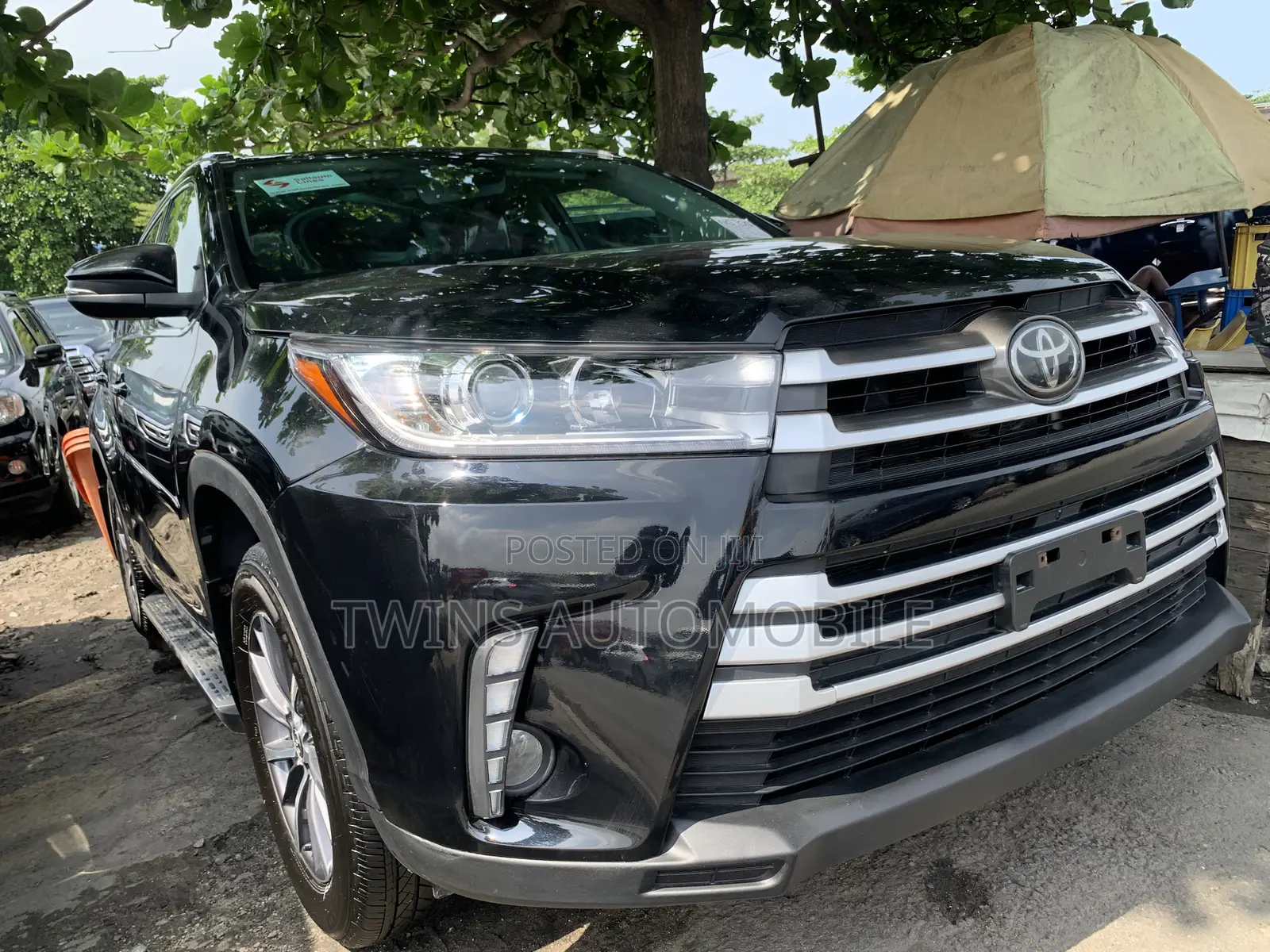 Toyota Highlander XLE 2019 Black