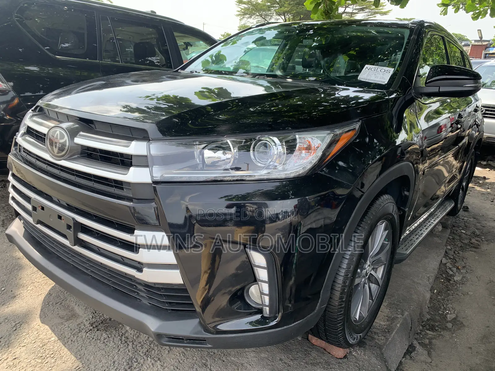 Toyota Highlander XLE 2019 Black
