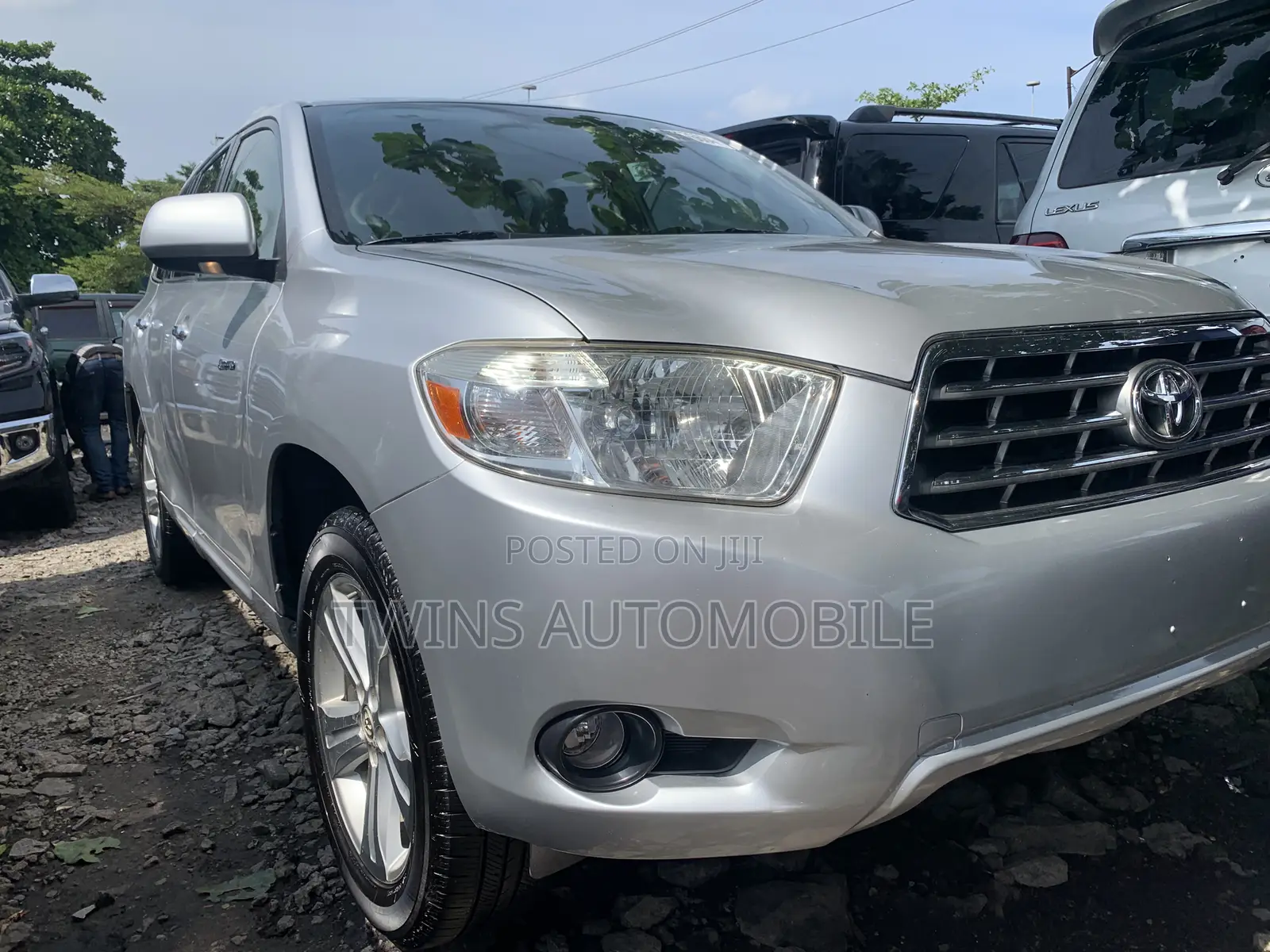 Toyota Highlander Limited 2009 Silver