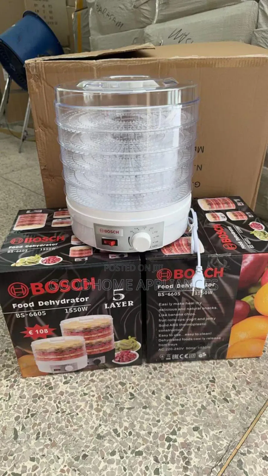 Bosch Food Dehydrator 5 Layers