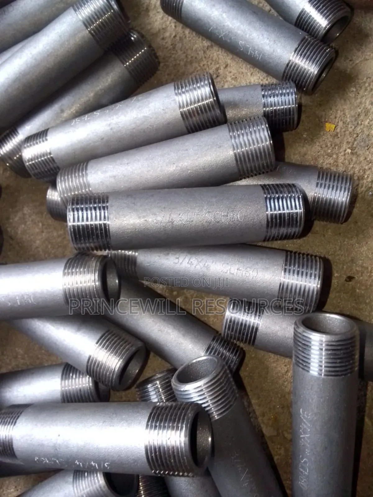 Nipples Fittings Oil Line.