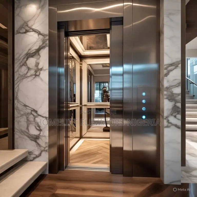 Machine Room Residential Glass Elevator Home