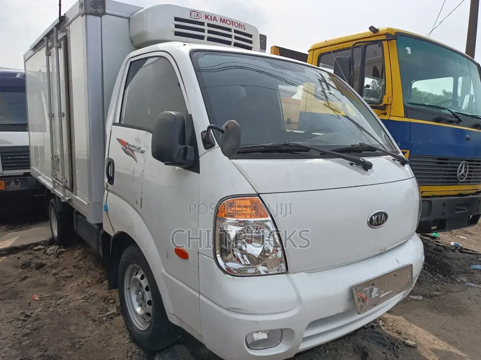 Kia Bongo Refrigerator Truck 2010 White