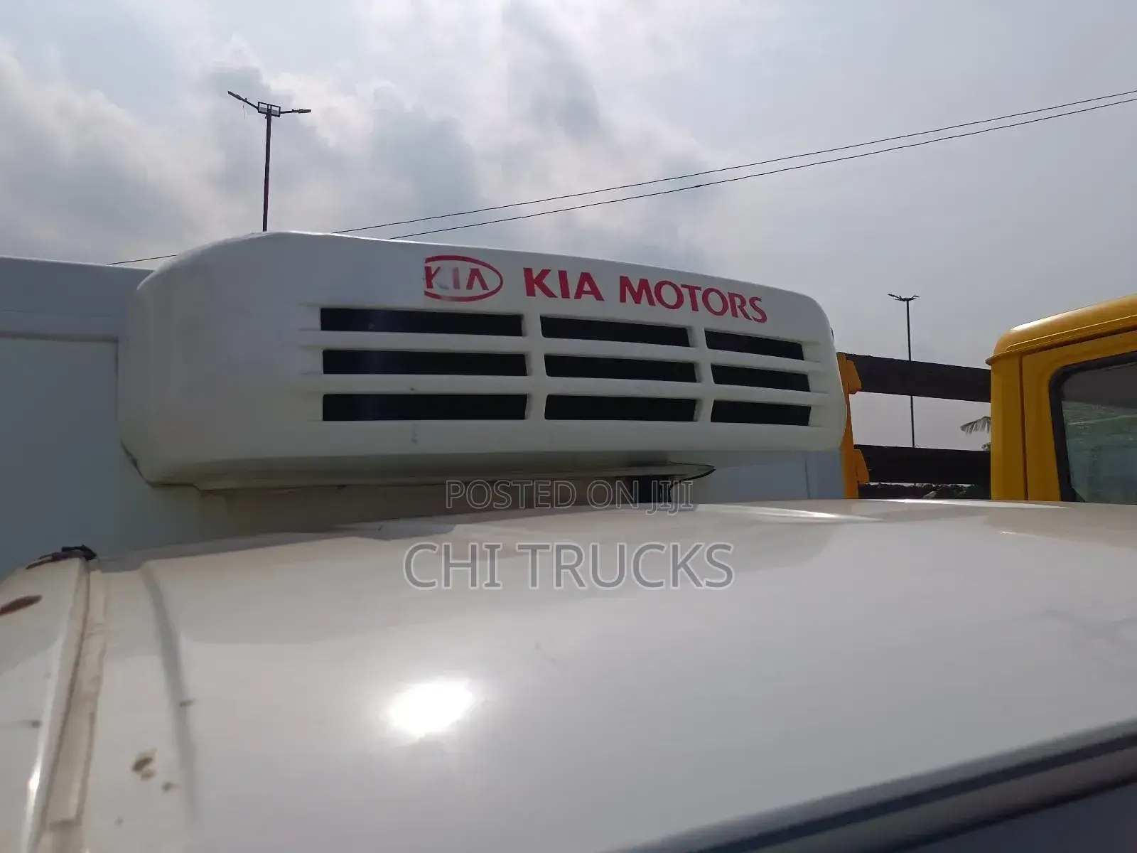 Kia Bongo Refrigerator Truck 2010 White