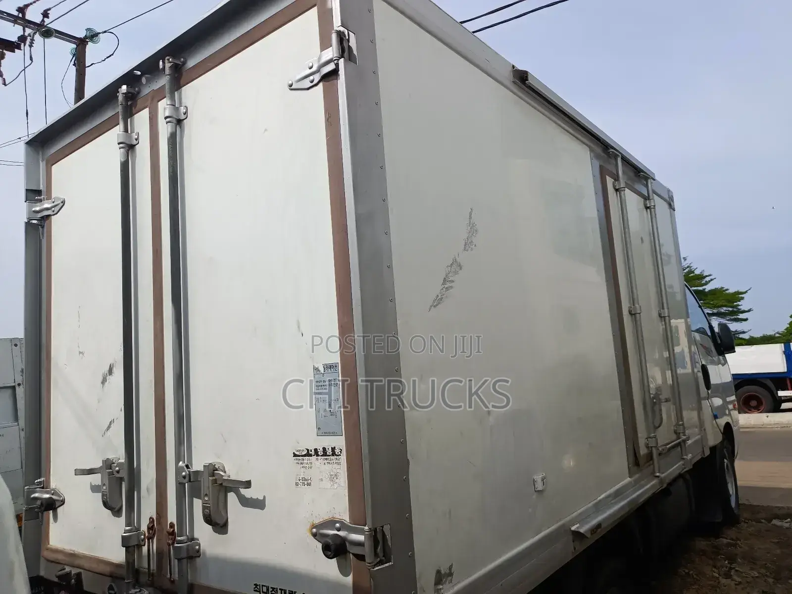 Kia Bongo Refrigerator Truck 2010 White