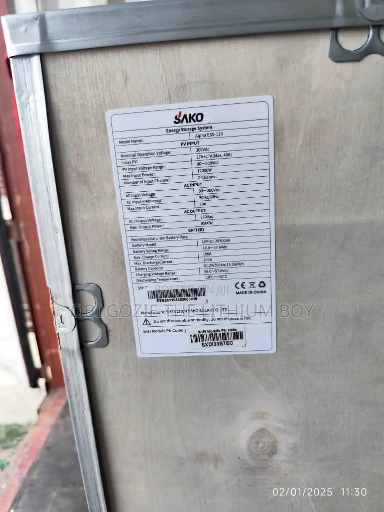 Sako 11kva All in One System Is Available in Stock.