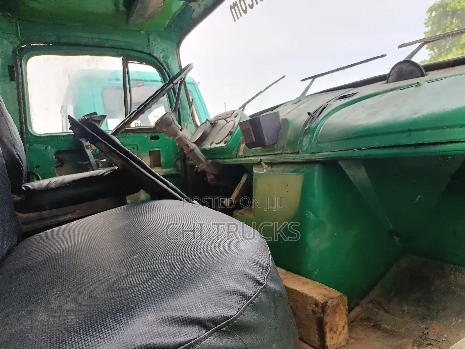 Mercedes Benz 1513 Tipper Truck Green