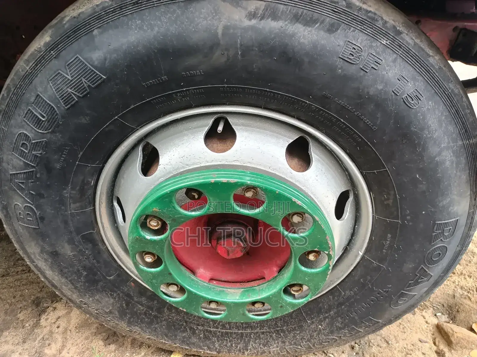 Mercedes Benz 1513 Tipper Truck Green