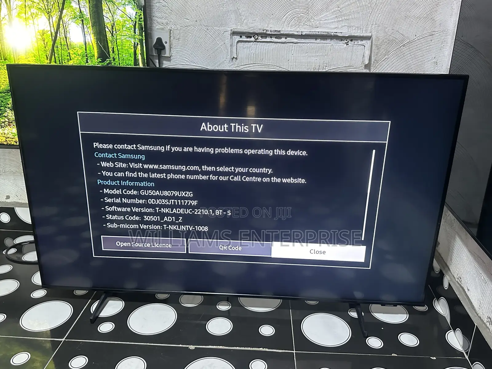 Samsung 50’’ Crystal Uhd Smart Tv