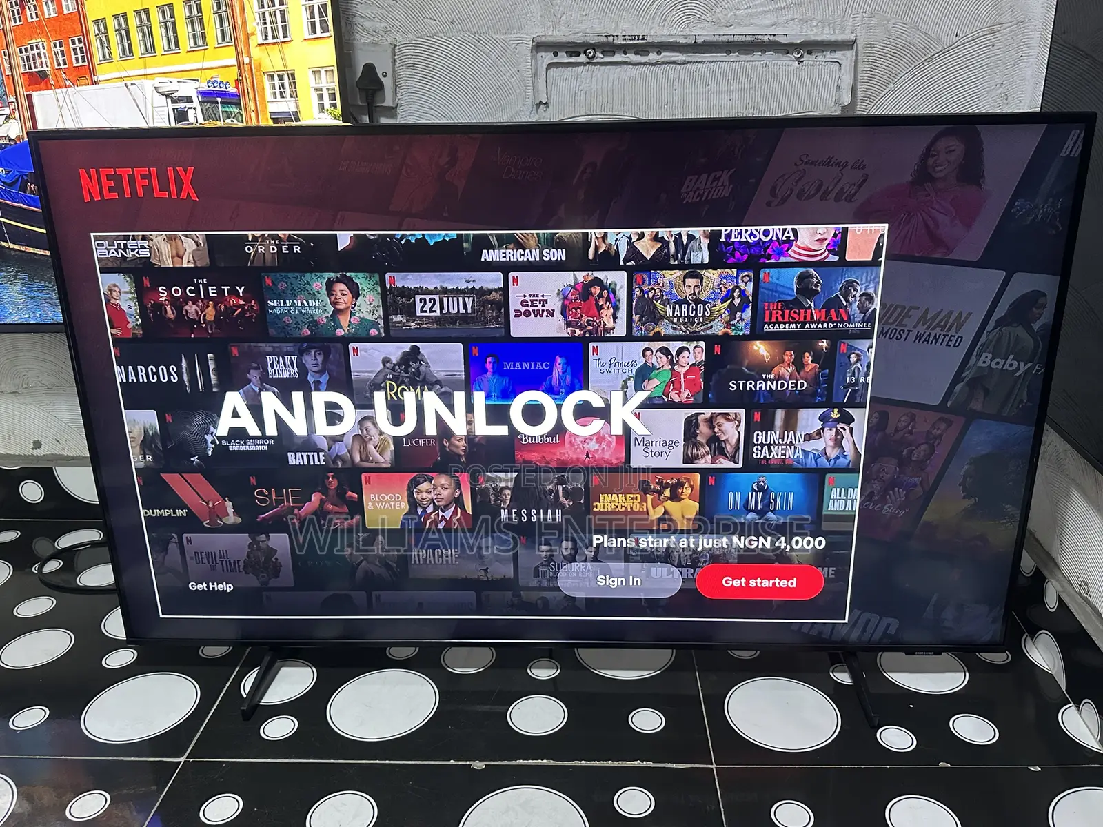 Samsung 50’’ Crystal Uhd Smart Tv