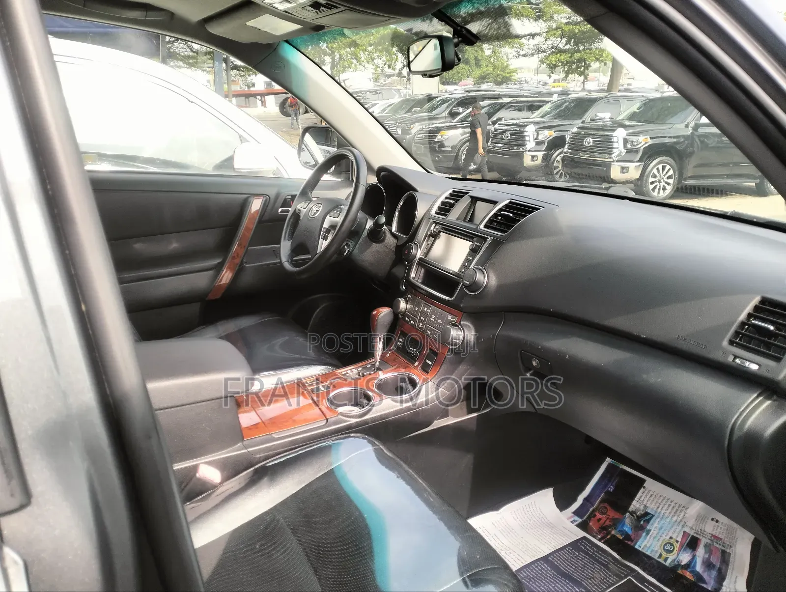 Toyota Highlander Limited 3.5l 4WD 2013 Gray
