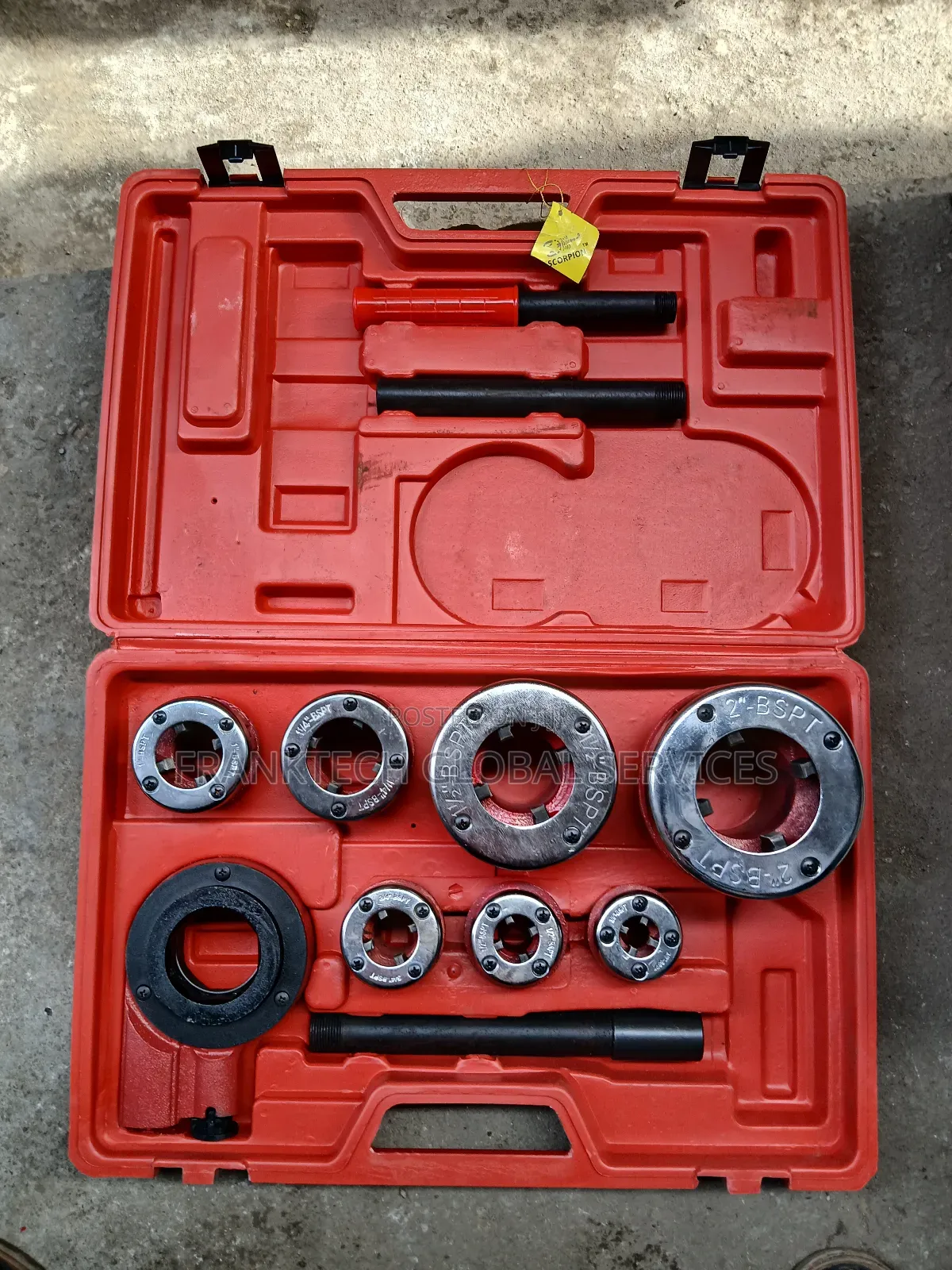 Pipe Die Set 3/8.   2"