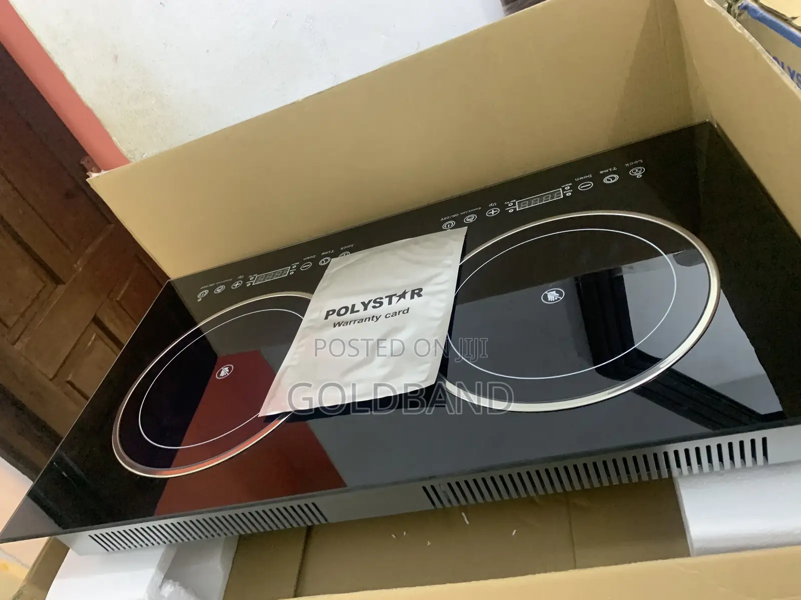Polystar Infrared Gas Hob – 2 Burners - Low Gas Consumption