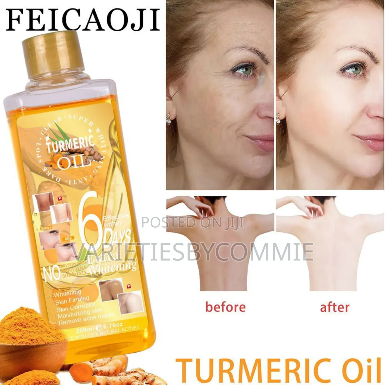 Turmeric Whitening Glow Oil
