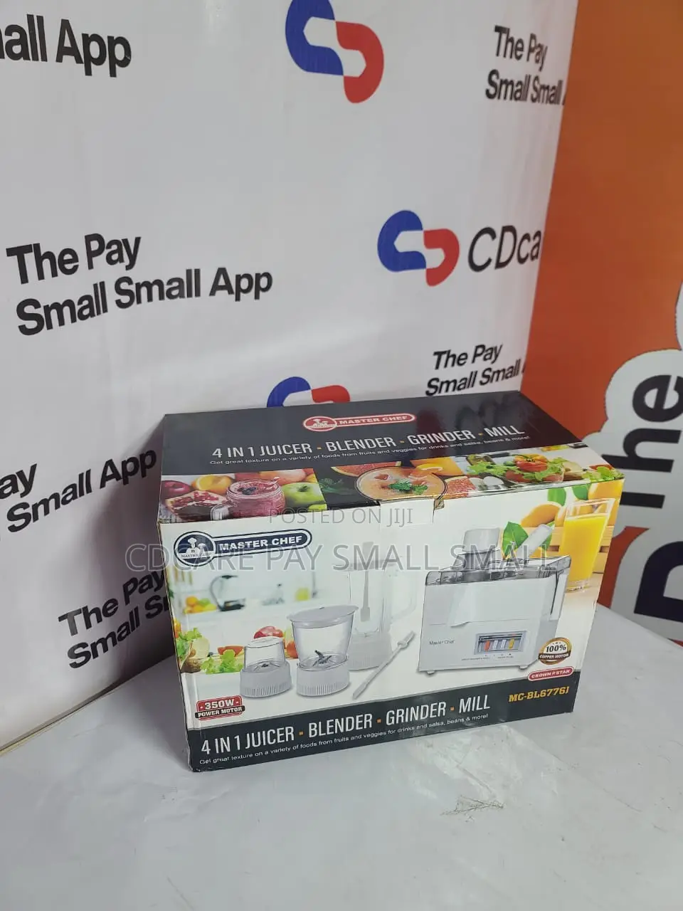 Pay Small Small Master Chef Food Processor On Cdcare.App
