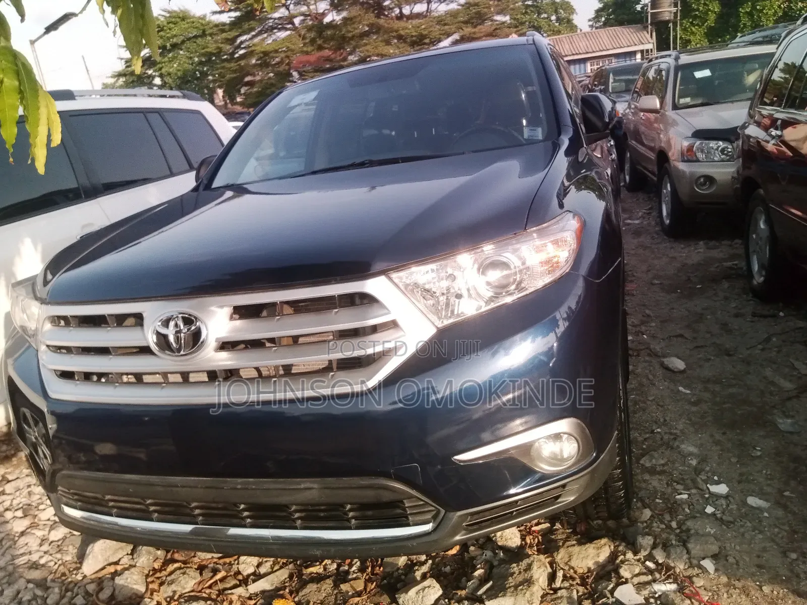 Toyota Highlander Limited 3.5l 4WD 2013 Blue