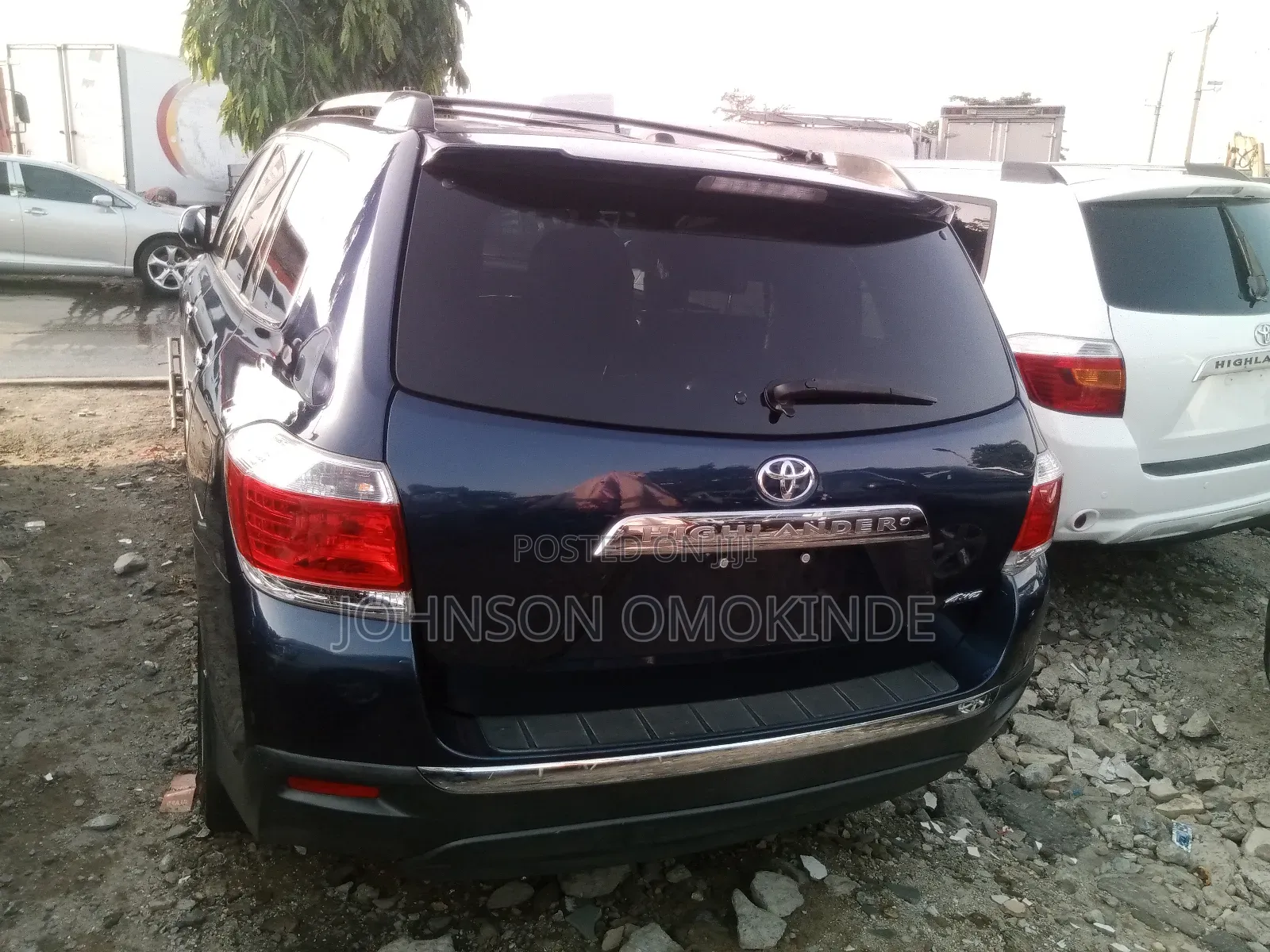 Toyota Highlander Limited 3.5l 4WD 2013 Blue