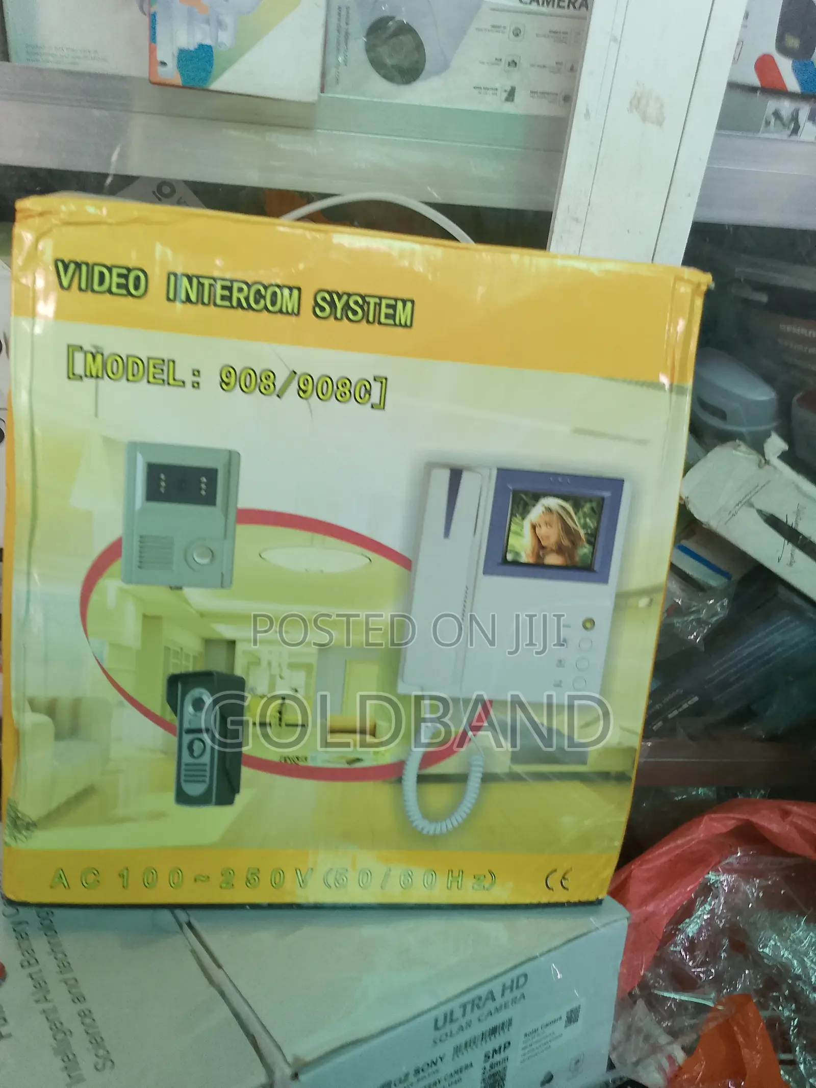 908/908c Entry Cam Display – Clear Connected Viewing